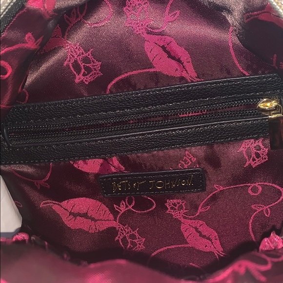 Betsy Johnson mini leather backpack - Picture 2 of 8